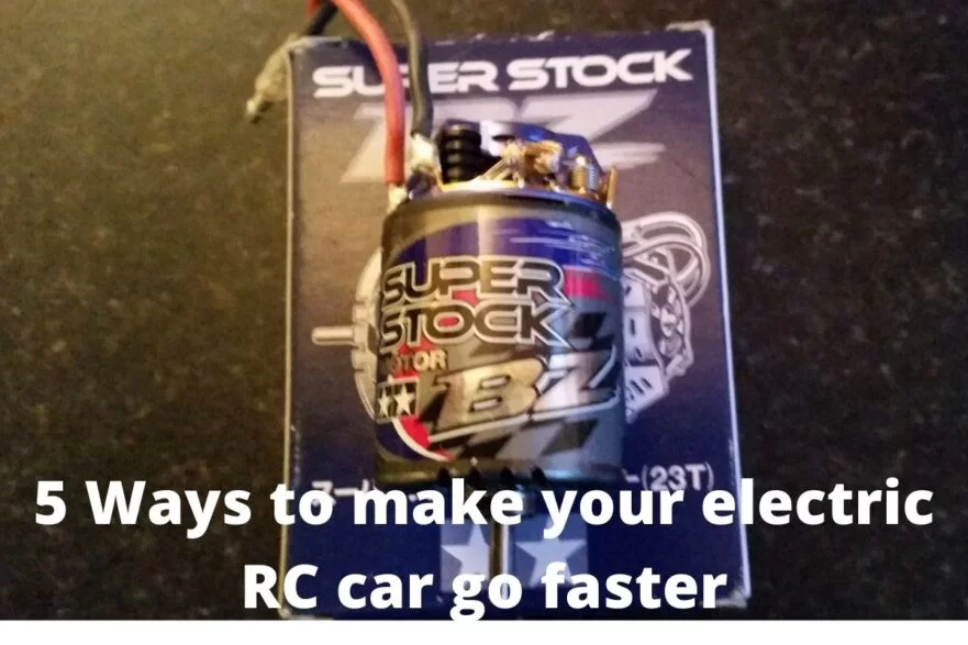 5 Ways to make your electric RC car go faster
