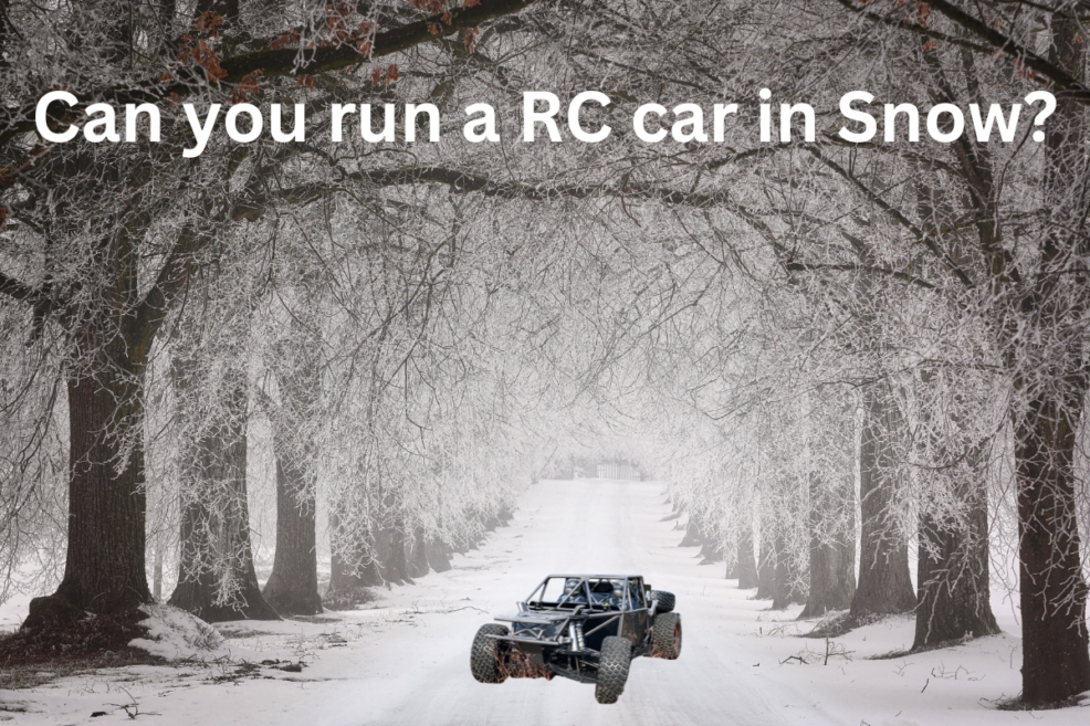 Can you run a RC car in Snow?